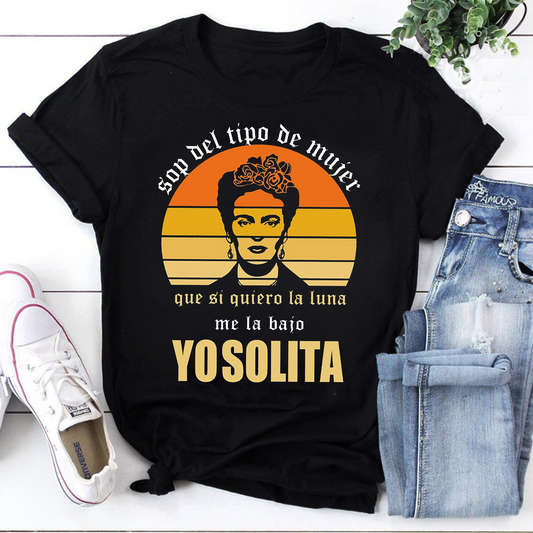 Soy Del Tipo De Mujer Frida Kahlo Quote Spanish Graphic Tee