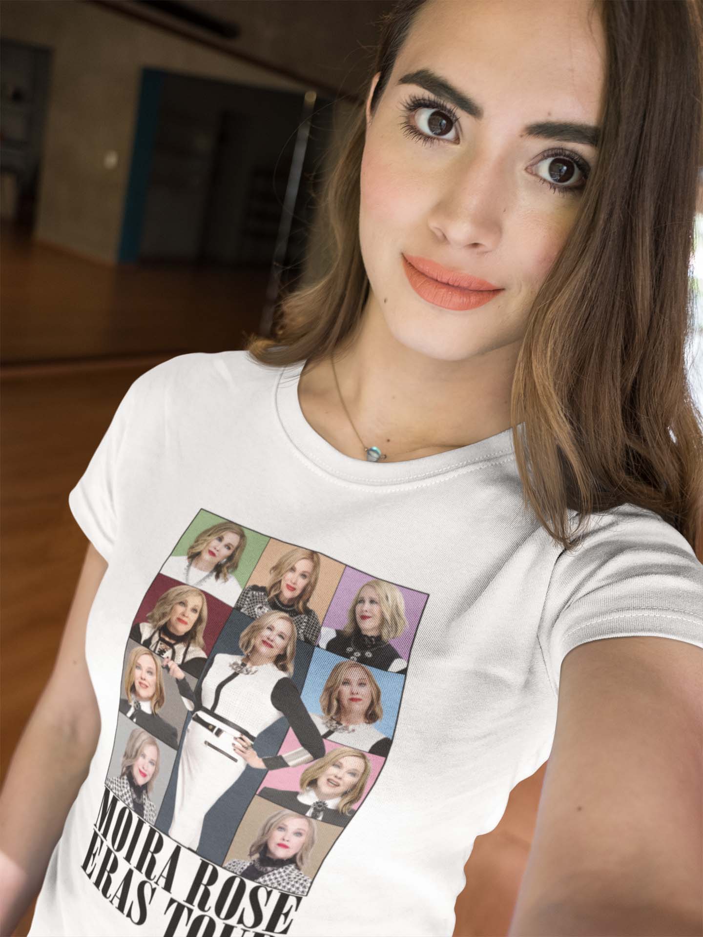 Moira Rose Fan Art Collage T-Shirt - Schitt's Creek Inspired Women's Tee