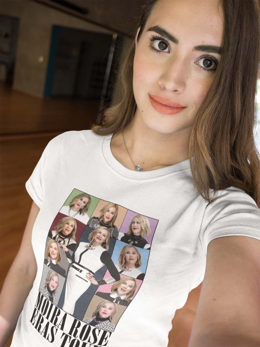 Moira Rose Fan Art Collage T-Shirt - Schitt's Creek Inspired Women's Tee