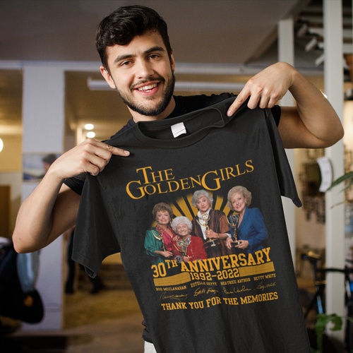 The Golden Girls 30th Anniversary 1992-2022 Classic TV Show Tribute T-Shirt