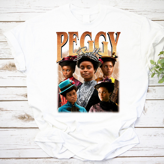 Peggy Scott Vintage Drama Character Shirt – Historical Women’s Tee