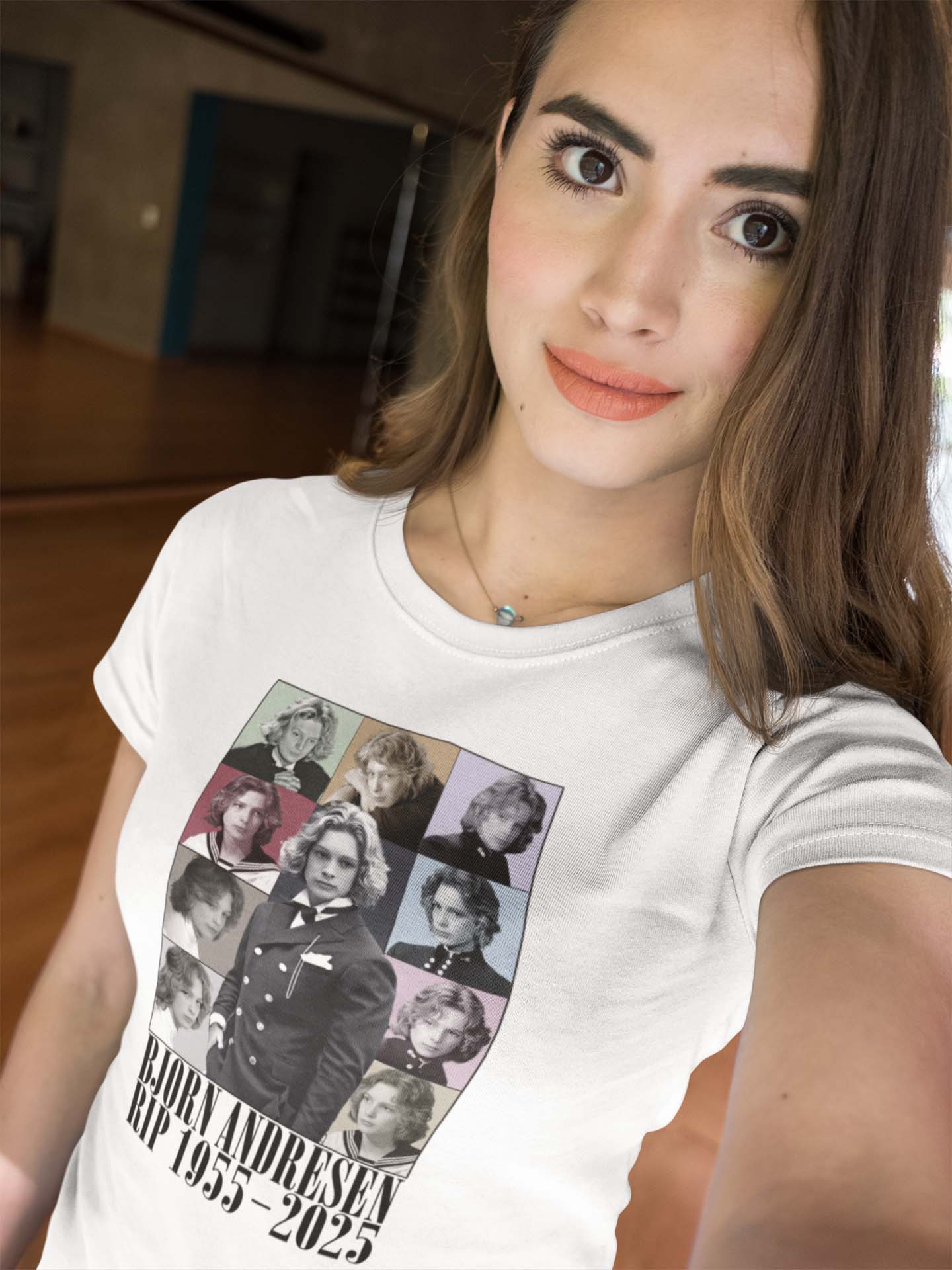 Bjorn Andresen Memorial T-Shirt - RIP 1955-2025 Vintage Photo Collage Tee