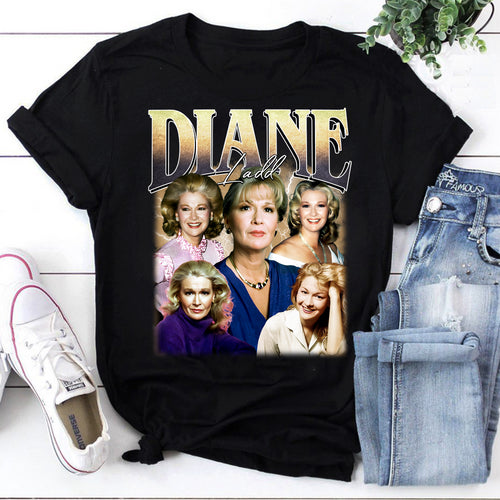 Diane Ladd Vintage Style Portrait T-Shirt Retro Acting Legend Tee