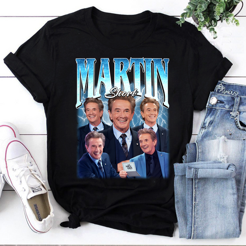 Martin Short Vintage Style Graphic T-Shirt - Classic TV Legend Tee
