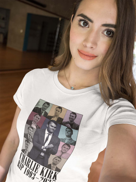 Charlie Kirk RIP 1993-20XX Memorial Tribute T-Shirt