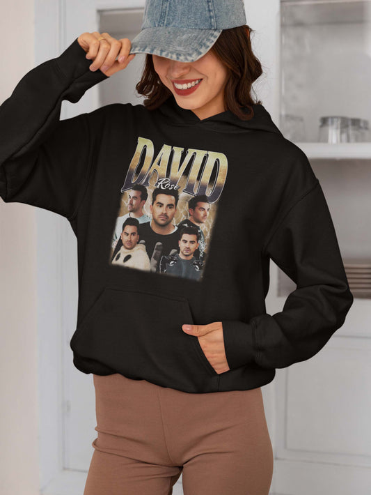 David Rose Hoodie - Schitt's Creek Inspired Graphic Sweatshirt