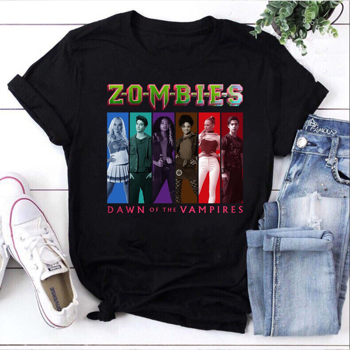 Zombies Dawn of the Vampires TV Show Fan T-Shirt