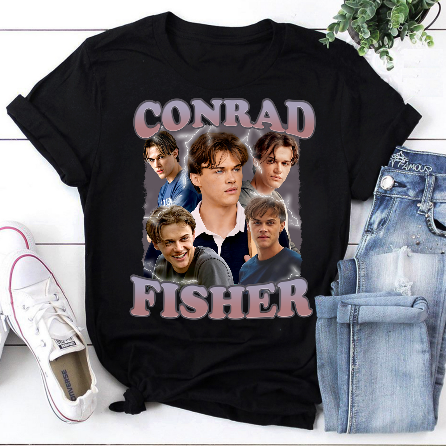 Conrad Fisher Fan Tee - One Tree Hill Inspired Graphic T-Shirt for TV Show Fans