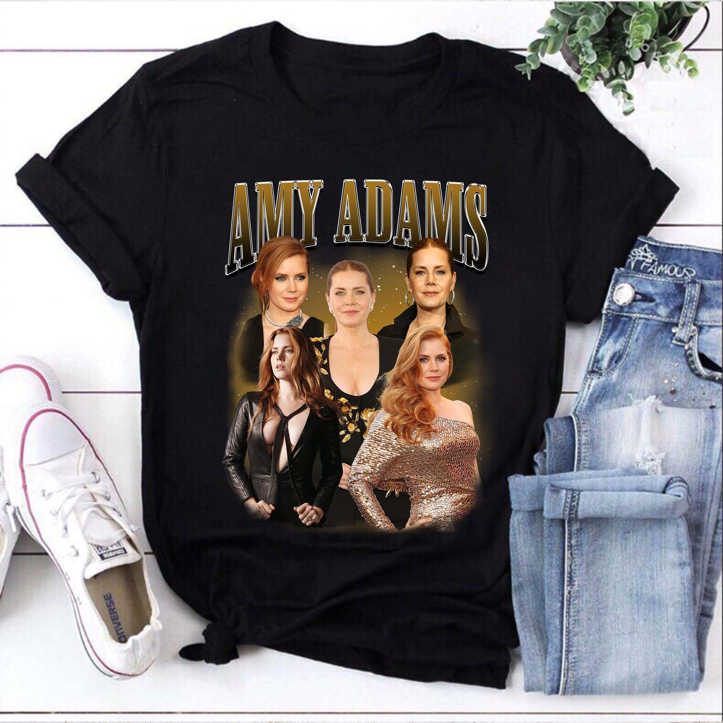 Amy Adams Collage T-Shirt | Celebrity Fan Tee for Movie and TV Lovers