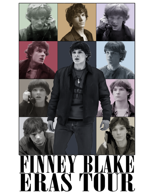 Vintage 80s Teen Movie Character Tony Banks Retro Collage Poster