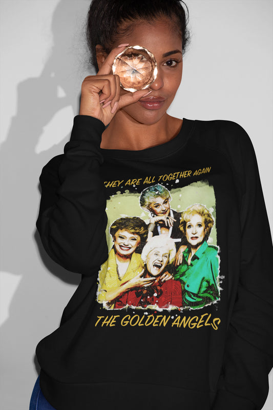 The Golden Angels Vintage Style Sweatshirt - Reunion Graphic Pullover