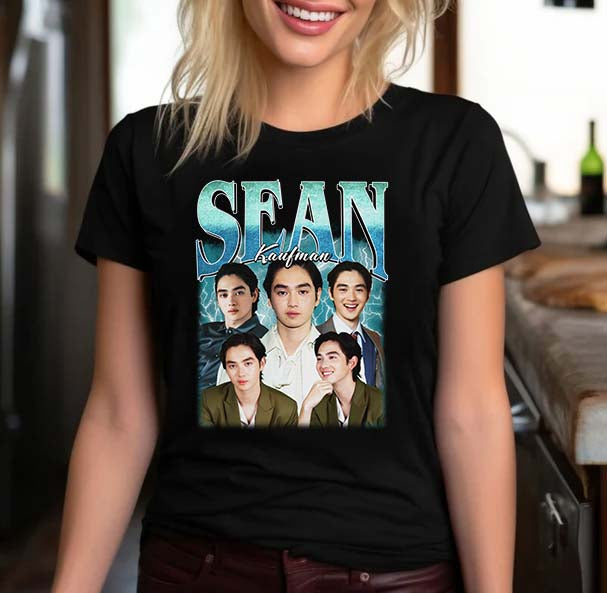 Sean Kaufman Vintage Style Graphic Tee – Fan Tribute Shirt