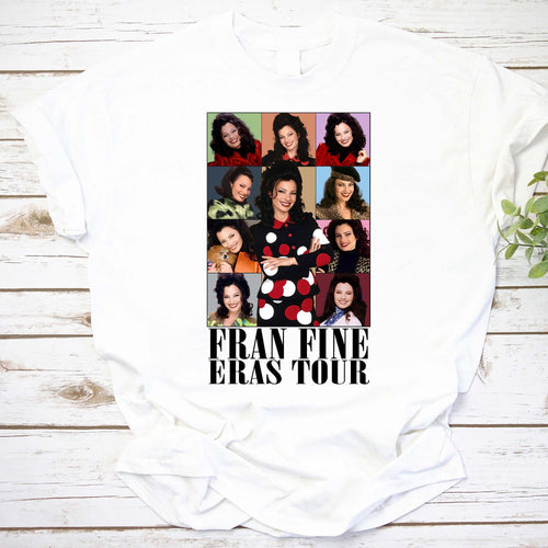 Fran Fine Eras Tour T-Shirt - Vintage The Nanny Fan Tee
