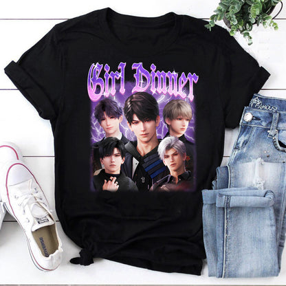 Girl Diners K-POP Band T-Shirt - Pop Culture Fan Gift