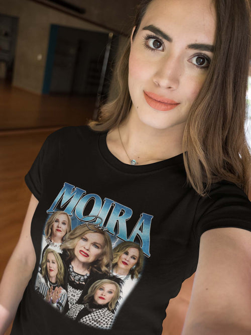 Moira Rose Schitt's Creek Collage T-Shirt - Iconic Character Art Tee