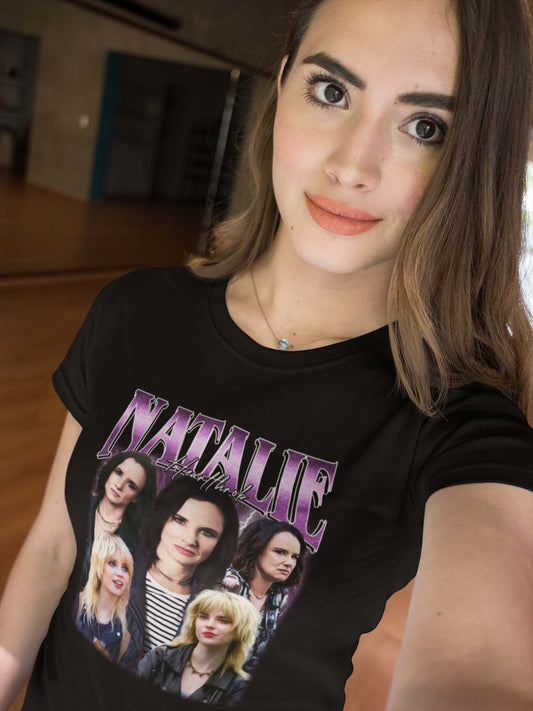 Natalie Heartthrob Vintage Style Graphic T-Shirt for Fans