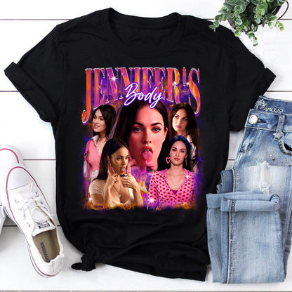 Jennifer's Body Movie Collage Vintage Graphic T-Shirt