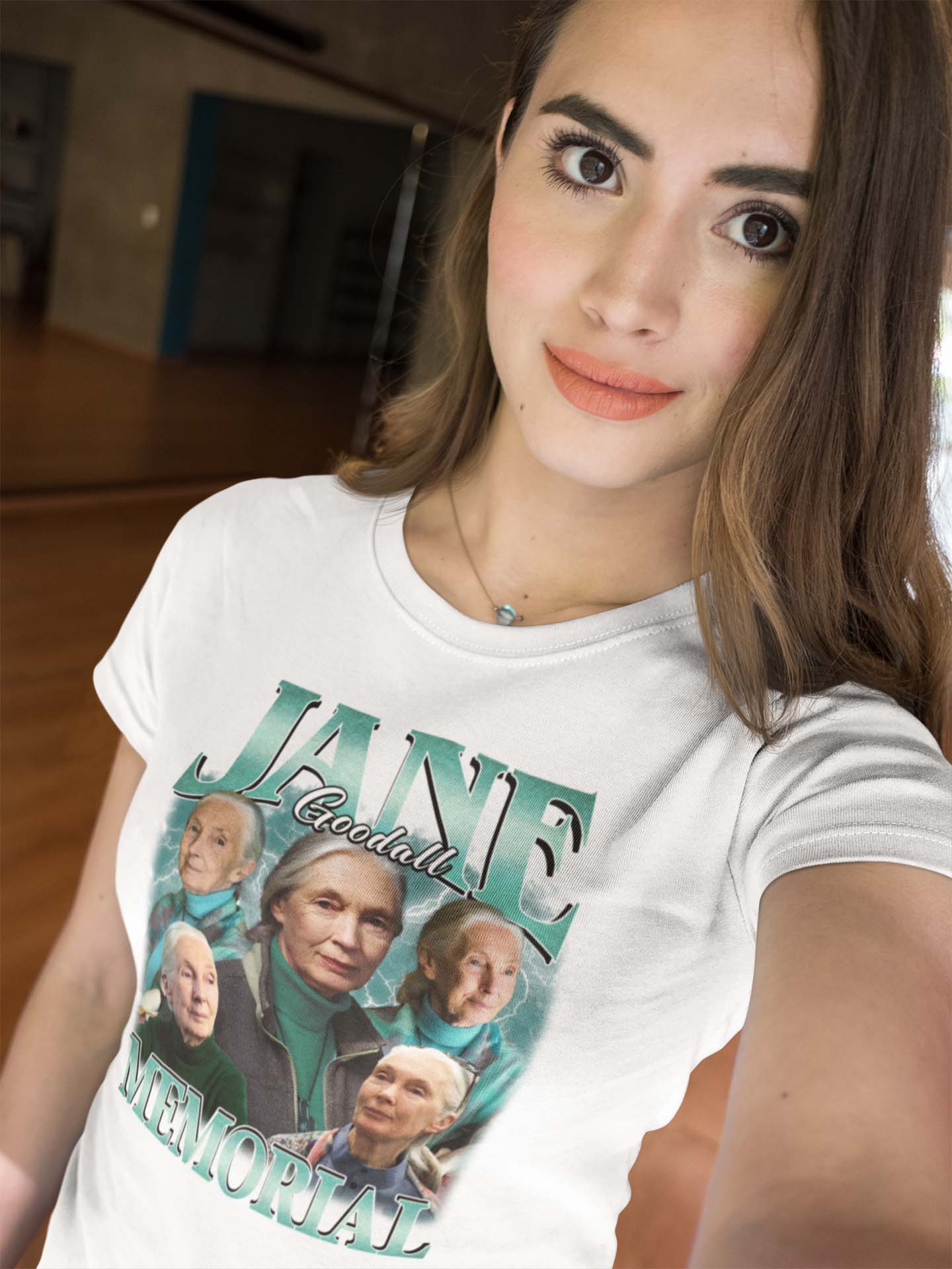 Jane Goodall Memorial Tribute T-Shirt – Inspirational Wildlife Conservation Tee