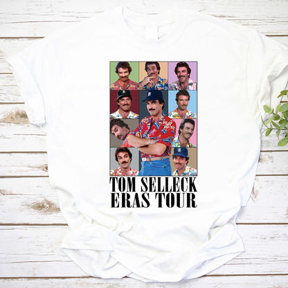Tom Selleck Eras Tour Vintage Style Graphic Tee
