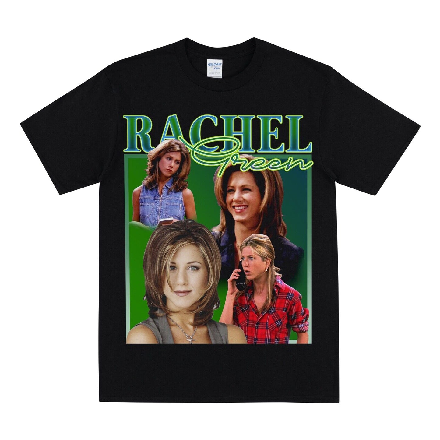 Rachel Green Friends TV Show Vintage Style Graphic T-Shirt
