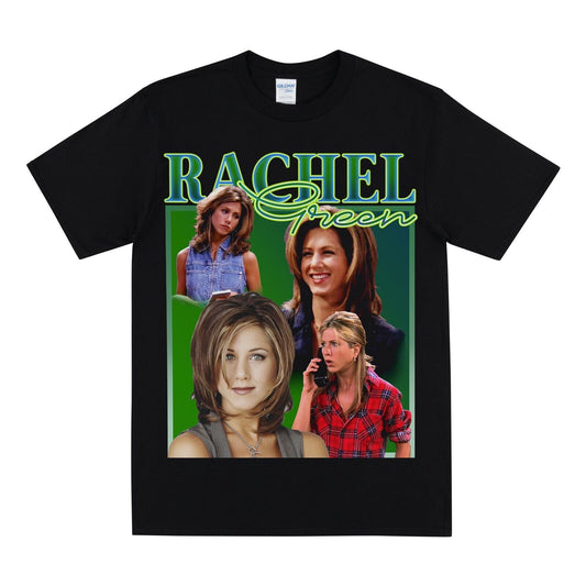 Rachel Green Friends TV Show Vintage Style Graphic T-Shirt