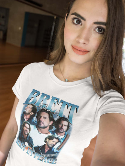 Brett James Rest In Peace Tribute T-Shirt Vintage Style
