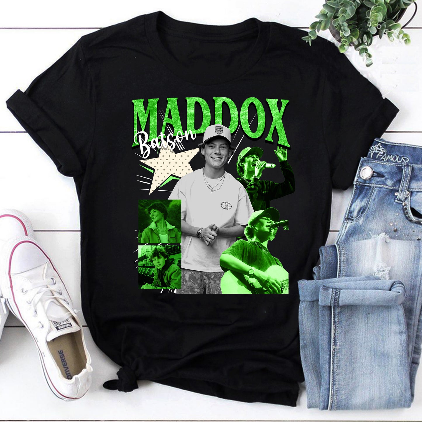 Personalized Maddox Batson Custom Graphic T-Shirt for Fans and Gifting