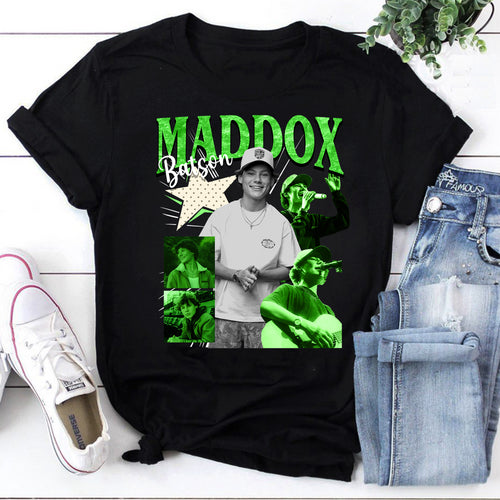Personalized Maddox Batson Custom Graphic T-Shirt for Fans and Gifting