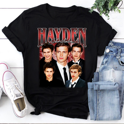 Hayden Christensen Graphic Tee Vintage Style Fan Shirt