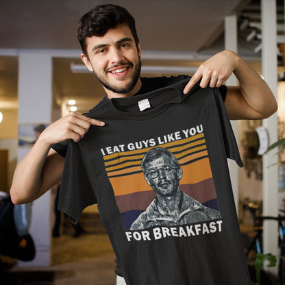 I Eat Guys Like You For Breakfast Vintage Graphic Sweatshirt