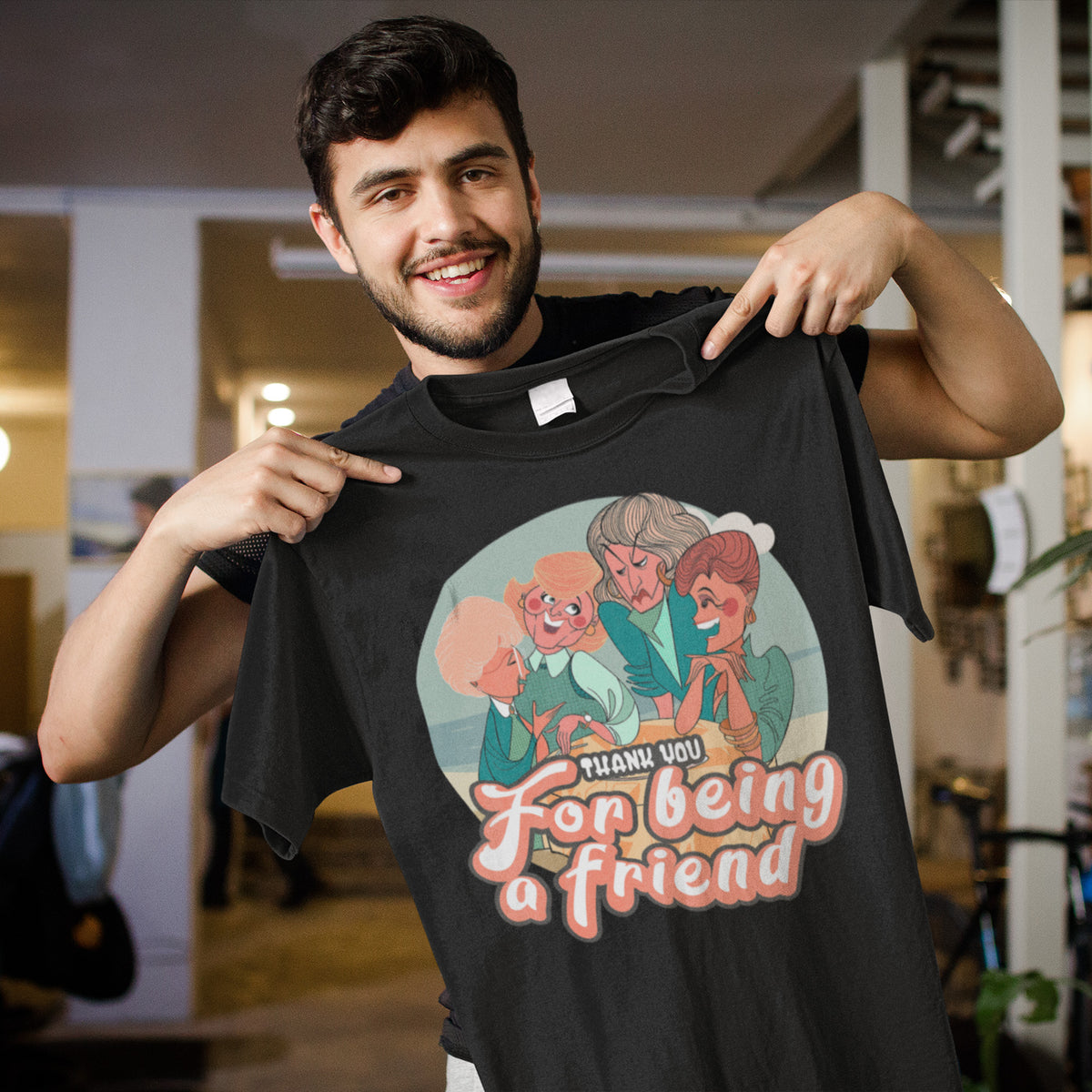 Thank You For Being a Friend Golden Girls Inspired Sweatshirt