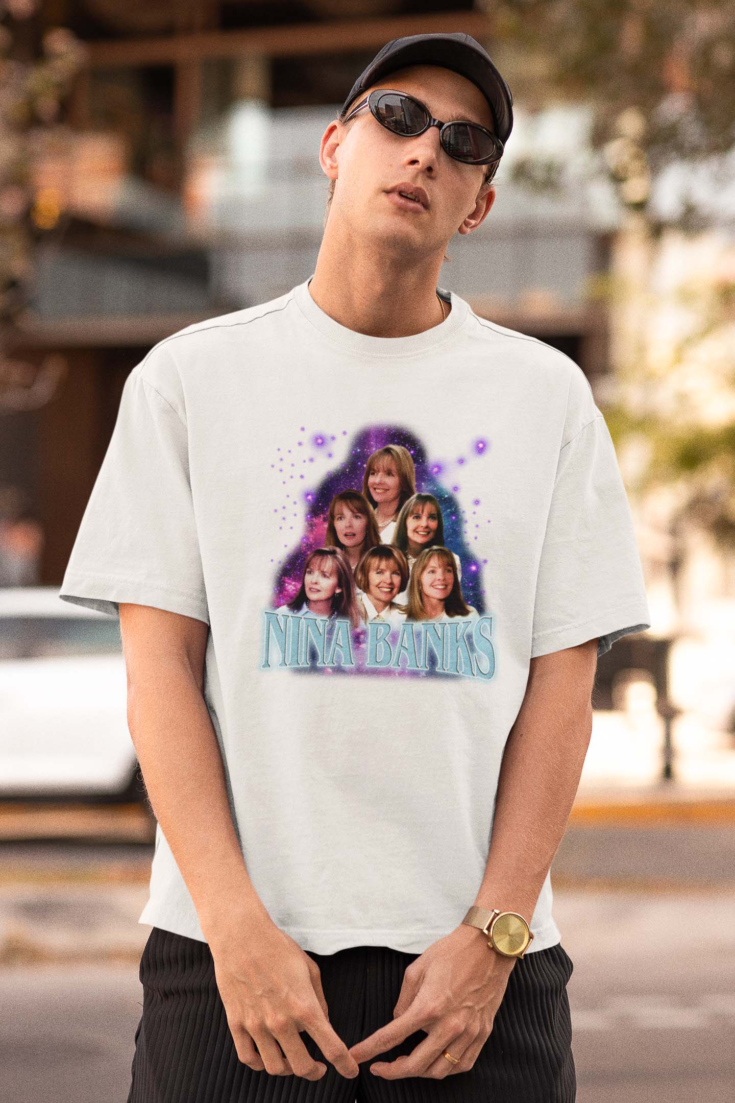 Nina Banks Vintage Style T-Shirt | Classic TV Show Retro Graphic Tee