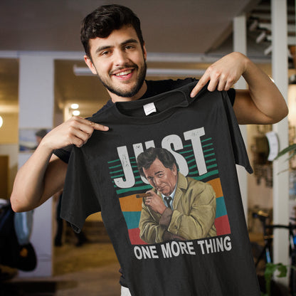 Columbo Just One More Thing Vintage Style Detective TV Show T-Shirt