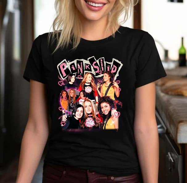 Pink Side Girl Group Retro Vintage T-Shirt Fan Tee