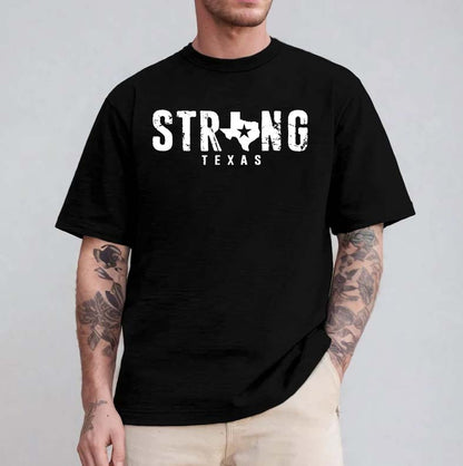 Texas Strong T-Shirt | Bold State Pride Graphic Tee for Texans