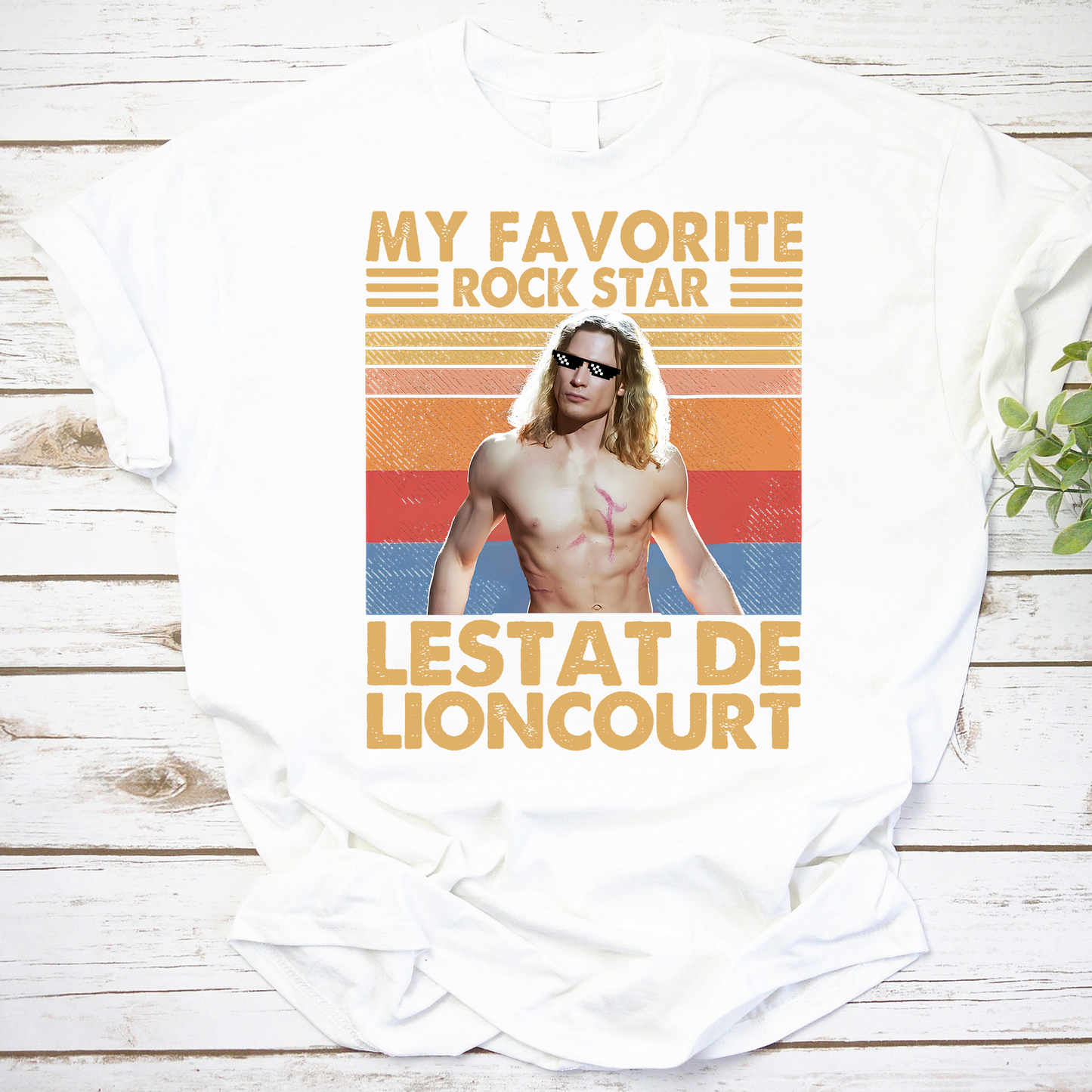My Favorite Rock Star Lestat De Lioncourt Vintage Retro Tee