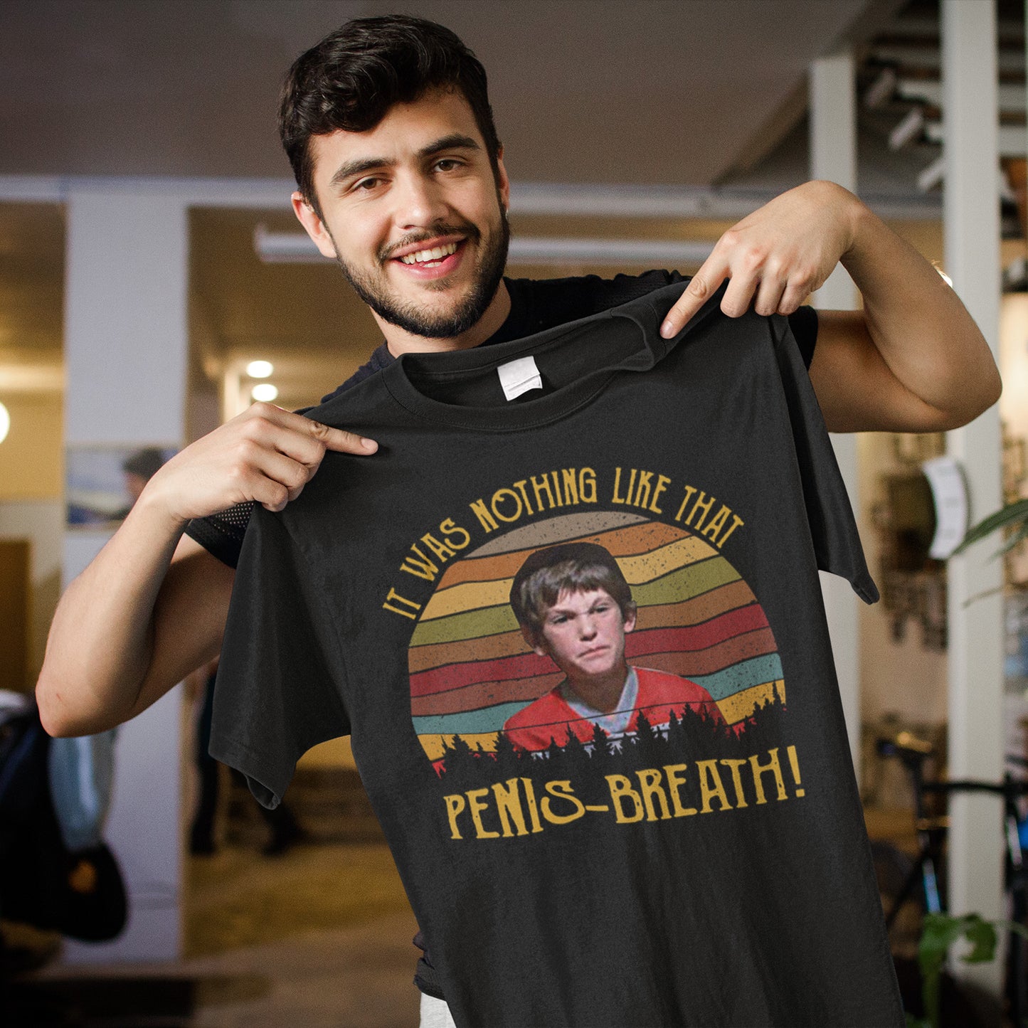 Vintage Style Stranger Things Dustin 'It Was Nothing Like That' Sweatshirt