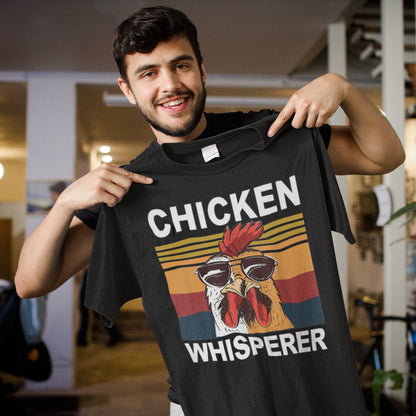 Chicken Whisperer Funny Vintage Style Pullover Sweatshirt