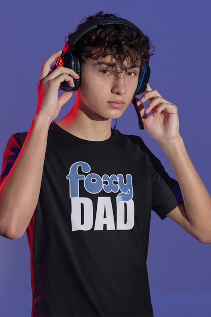 Foxy Dad Shirt - Cute Fox Tail Design Father's Day Tee
