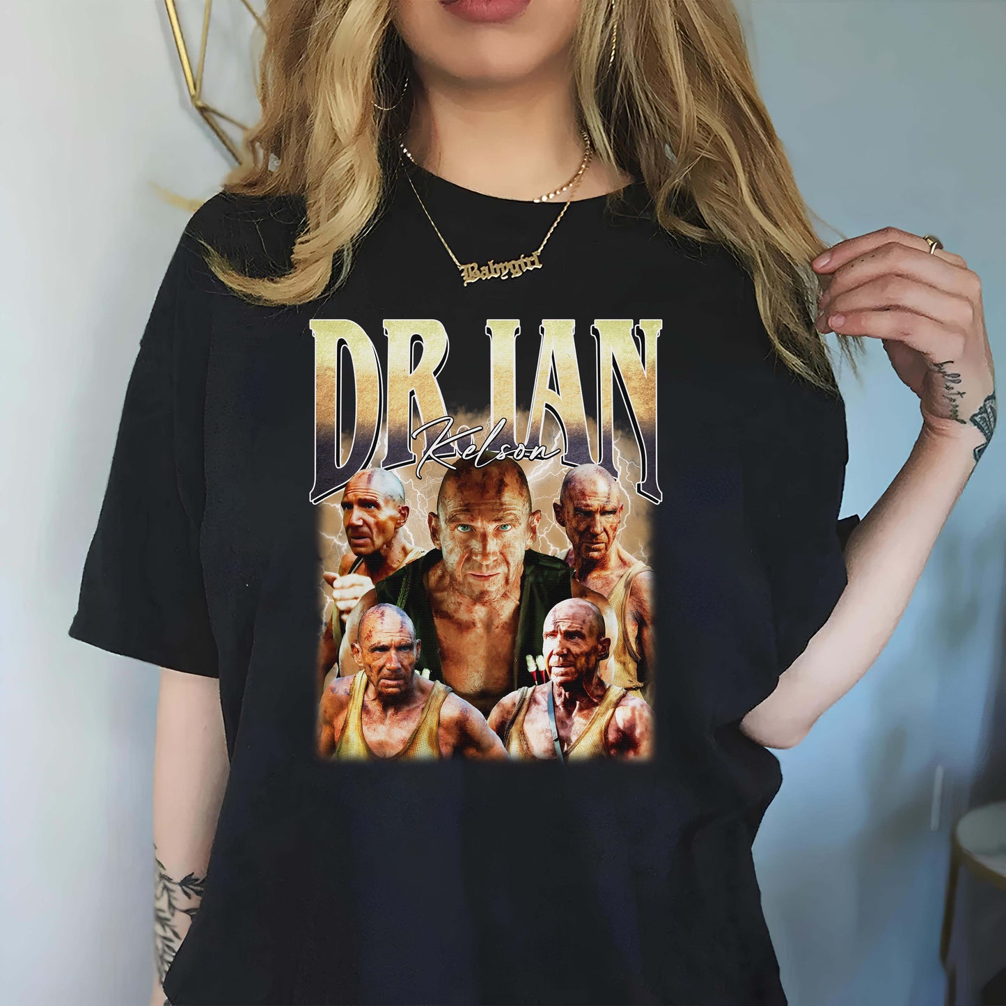 Dr. Ian Kelso Vintage Style Graphic T-Shirt