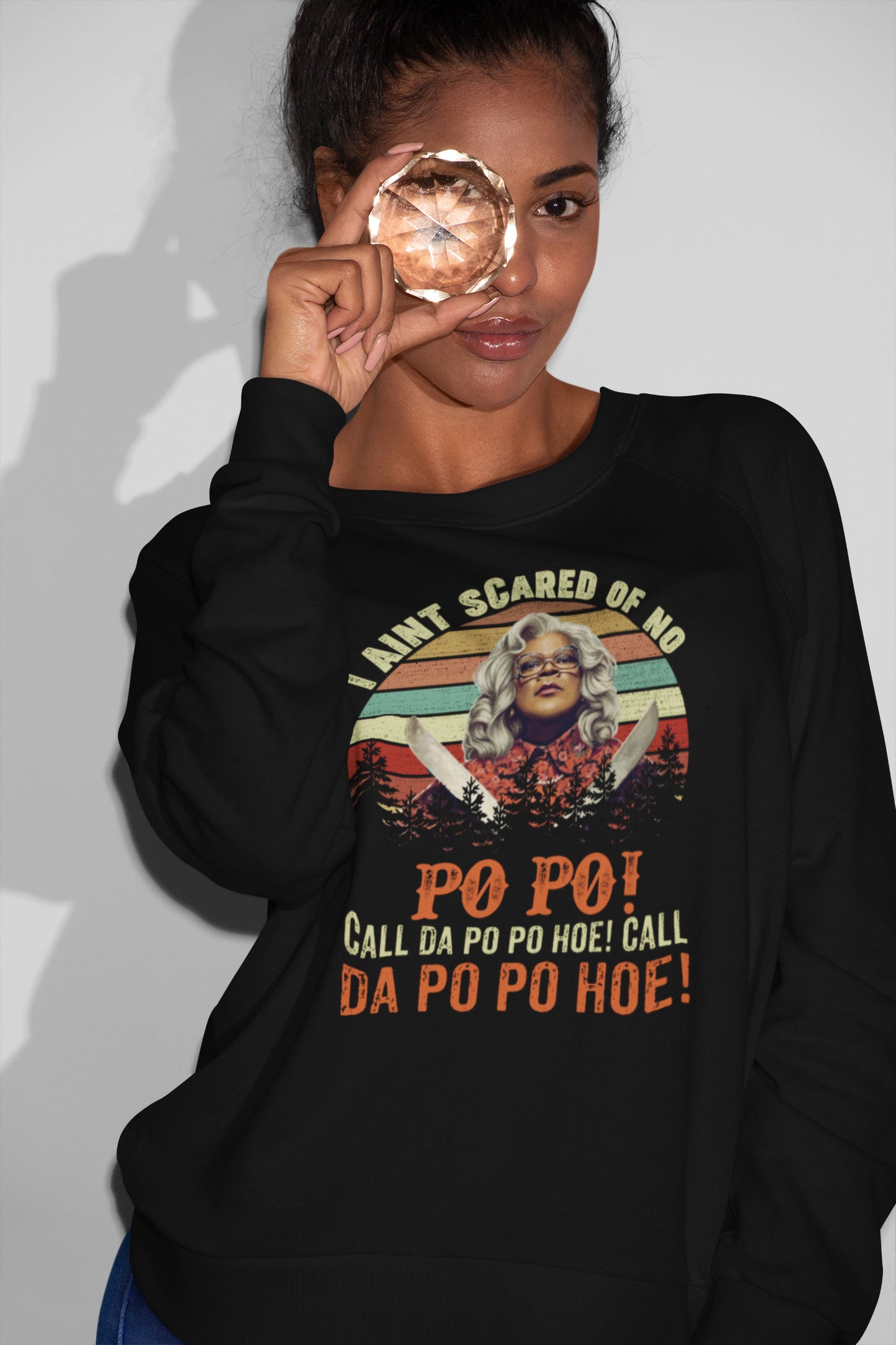 I Ain't Scared of No Po Po! Vintage Madea T-Shirt