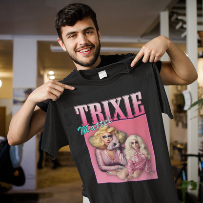 Trixie Mattel Retro Pink Graphic Sweatshirt - Drag Queen Fan Tee