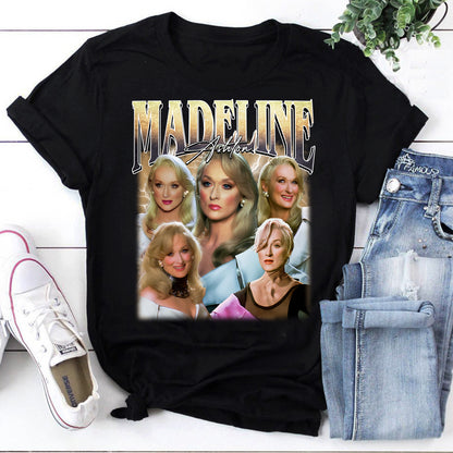 Madeline Ashton Vintage Glam T-Shirt - Iconic Meryl Streep Fan Tribute Tee