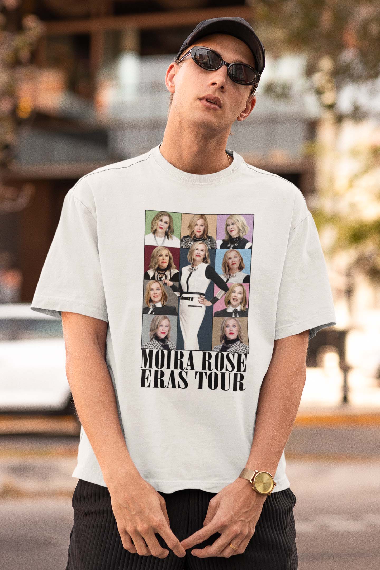 Moira Rose Fan Art Collage T-Shirt - Schitt's Creek Inspired Women's Tee