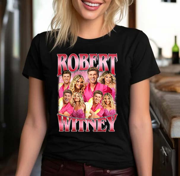 Robert Witney Vintage Style Graphic T-Shirt Fan Tee