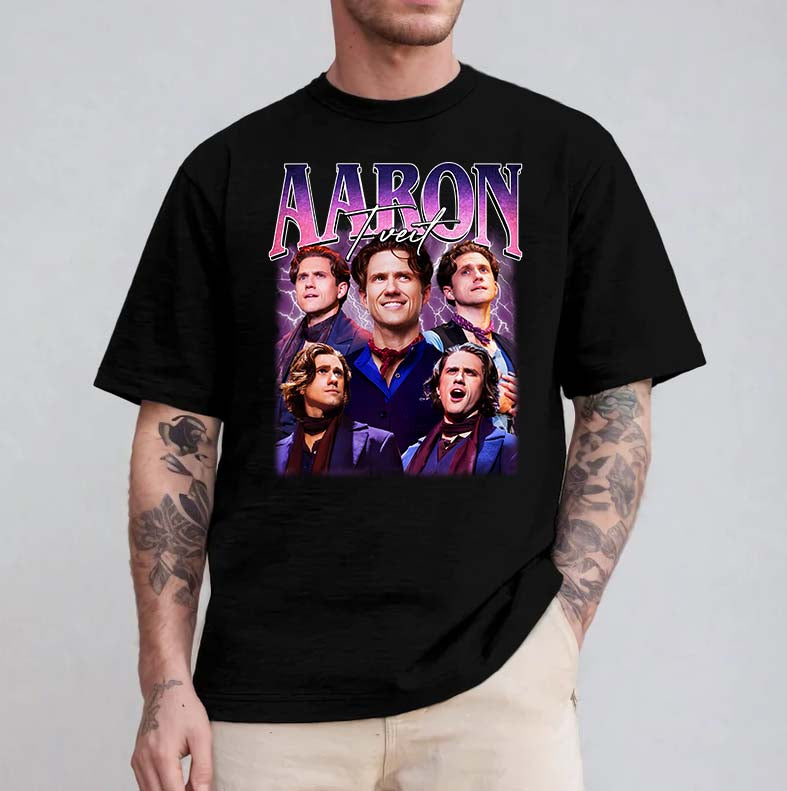 Aaron Tveit Graphic Tee - Musical Theater Fan Shirt