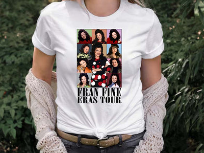 Fran Fine Eras Tour T-Shirt - Vintage The Nanny Fan Tee