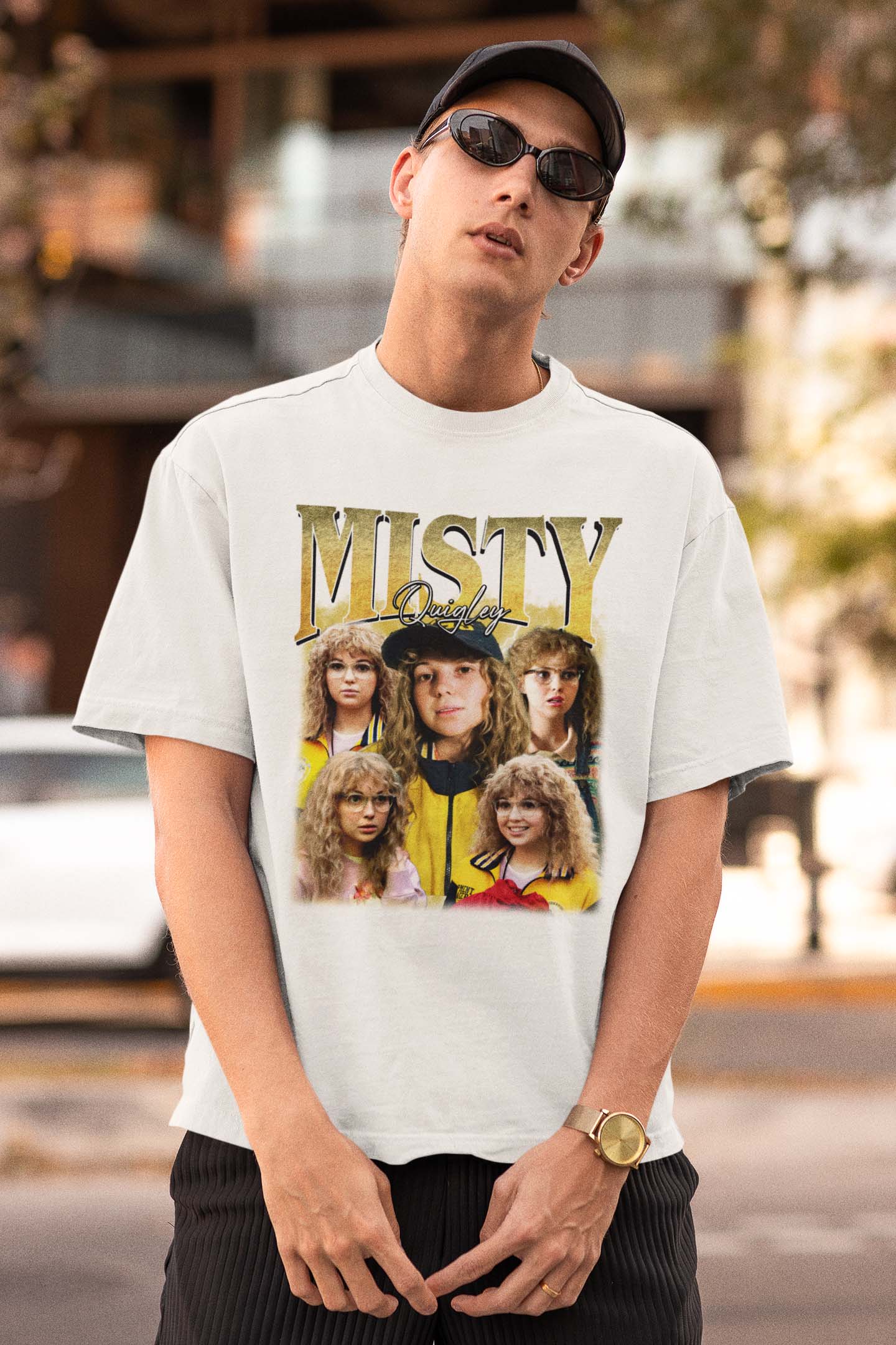 Misty Quigley Vintage Style Graphic Tee for Fans
