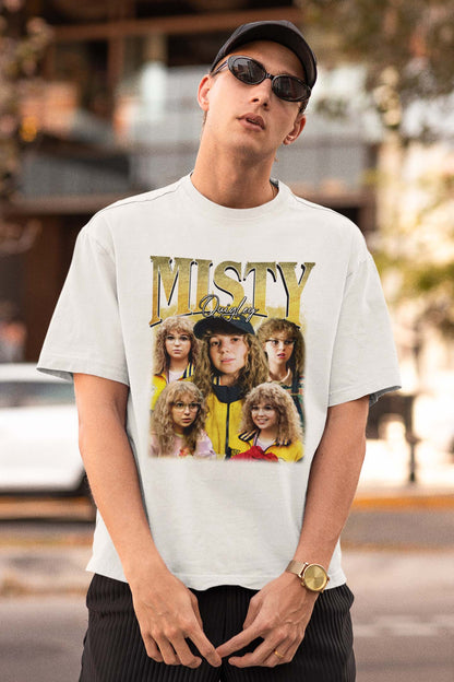 Misty Quigley Vintage Style Graphic Tee for Fans