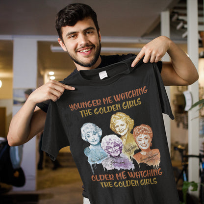 Golden Girls Watching Vintage Style Sweatshirt – Younger and Older Me Tee